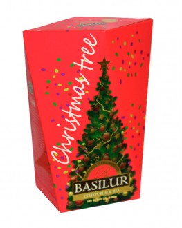 Чай BASILUR Ялинка Червона - Різдвяна Ялинка 85 г к/п (4792252932692)