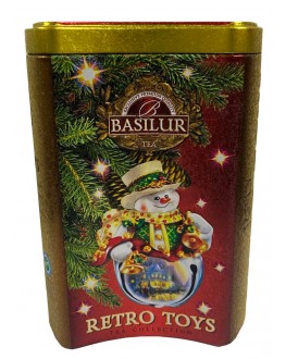 Чай BASILUR Retro Toys Червона - Ретро Іграшки 75 г ж/б (4792252941175)