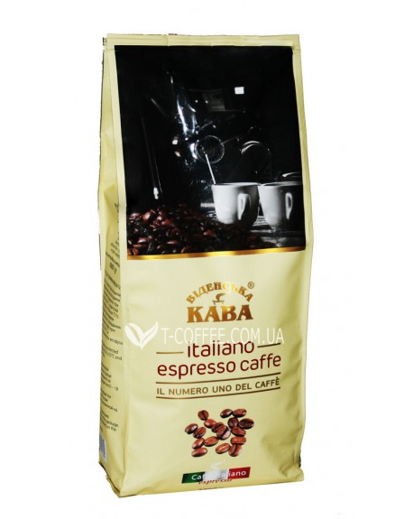 Кава ВІДЕНСЬКА КАВА Italiano Espresso зернова 1 кг (4820000370684)
