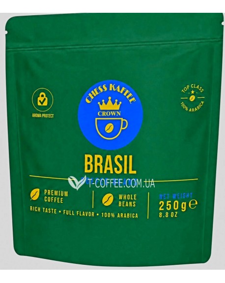 Кофе Chess Kaffee Top Class Brasil зерновой 250 г (4002193475647)