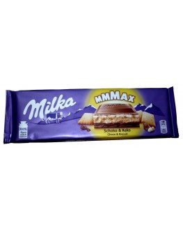 Шоколад MILKA Max Choco Biscuit Пряник 300 г (7622200009084)