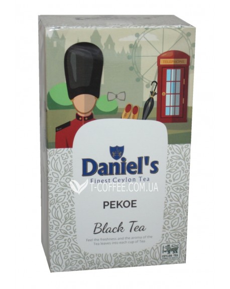 Чай DANIEL'S PEKOE Black Tea 100 г к/п (4796017690506)