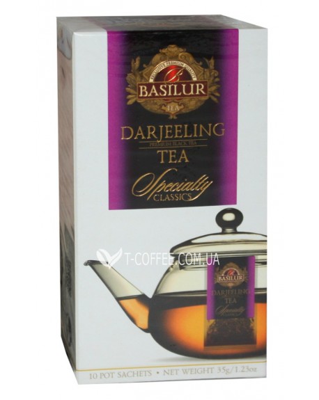 Чай BASILUR Darjeeling Дарджилінг - Обрана Класика 10 х 4 г (4792252932333)