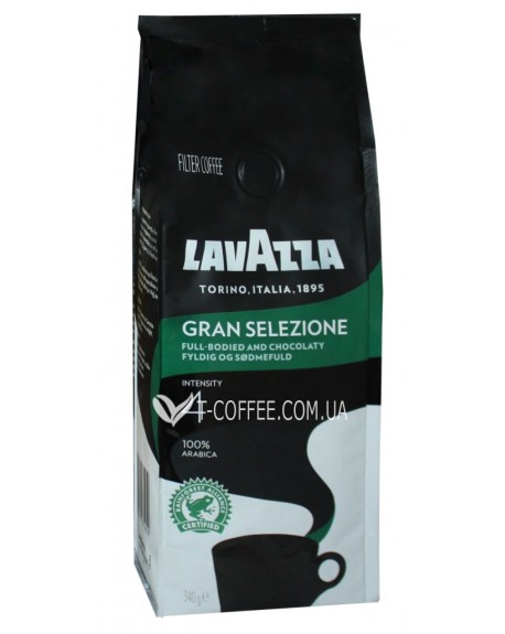 Кава LAVAZZA Grand Selezione мелена 340 г (8000070075252)