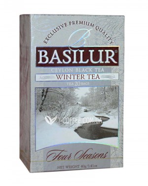Чай BASILUR Winter Tea Зимовий - Пори Року 20 х 2 г к/п (4792252002050) фото