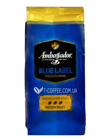 Кофе AMBASSADOR Blue Label зерновой 250 г (7612654000270)