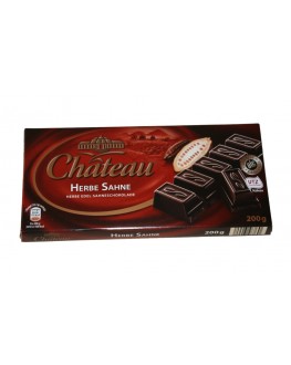 Шоколад CHATEAU Herbe Sahne Чорний Вершковий 200 г