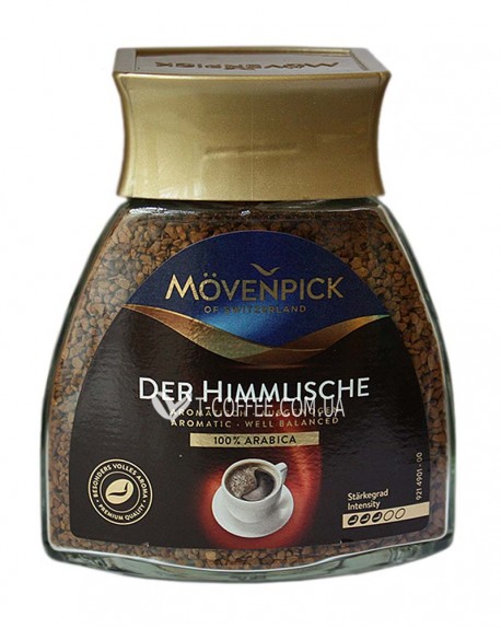 Кава MOVENPICK Der Himmlische розчинна 100 г скл. б. (4006581017693)