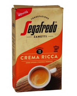 Кава SEGAFREDO Crema Ricca мелена 225 г (8003410247838)