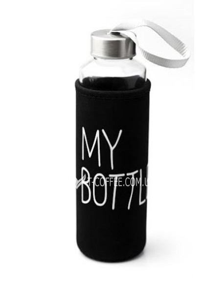 Пляшка My Bottle для напоїв скляна 500 мл