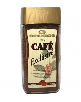Кава GRANDOS Exclusive розчинна 200 г скл. б. (4009041100775)