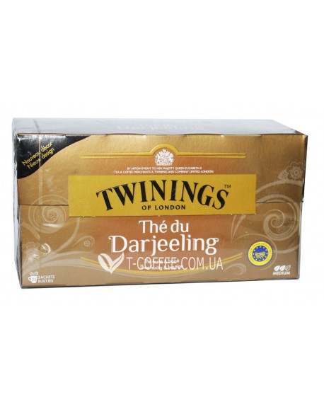 Чай TWININGS The du Darjeeling Дарджилінг 25 х 2 г (5055953902470)