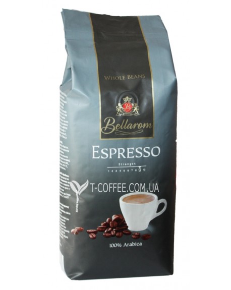 Кава BELLAROM Espresso 100% Arabica зернова 500 г (20118204)