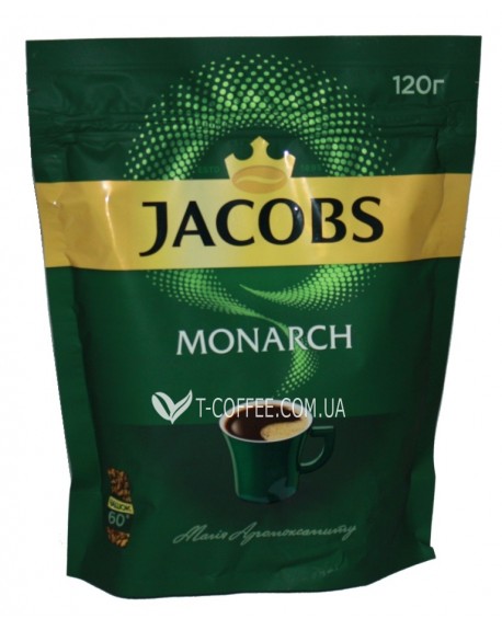 Кава JACOBS Monarch розчинна 120 г економ. пак. (4820187046525)