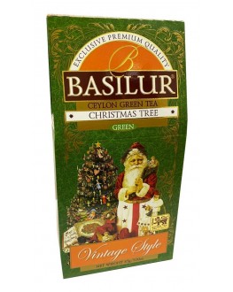 Чай BASILUR Christmas Tree Різдвяна Ялинка - Вінтаж 100 г к/п (4792252932838)