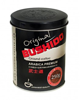 Кава BUSHIDO Original зернова 250 г ж/б