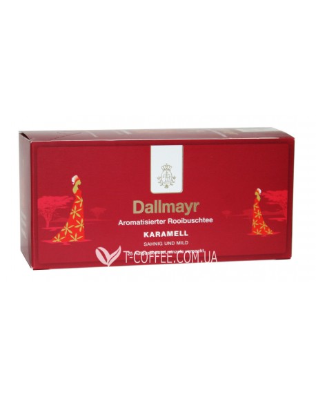 Чай DALLMAYR Karamelle Карамель Ройбуш 25 х 1,75 г (4008167256755)