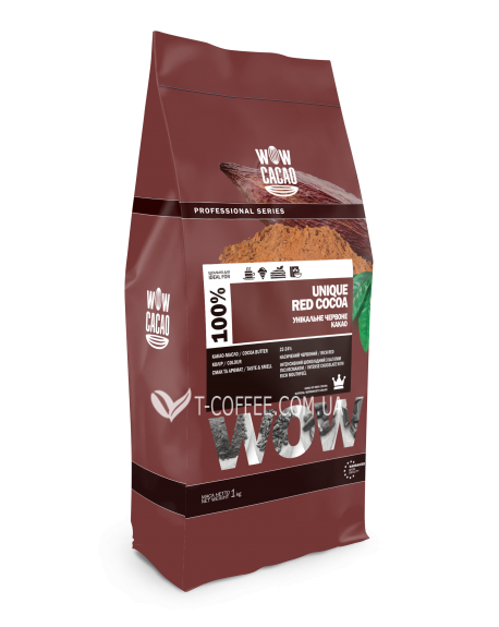 Какао CACAO MILL Wow Cacao Унікальне Червоне 1 кг