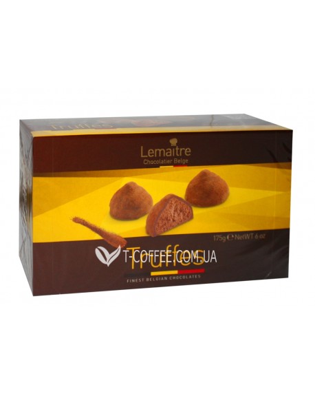 Цукерки Lemaitre Truffes Трюфель Класичний 175 г (5410233510125)
