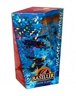 Чай BASILUR Winter Flakes Зимова Сніжинка - Зимова Фантазія 85 г к/п (4792252932791)