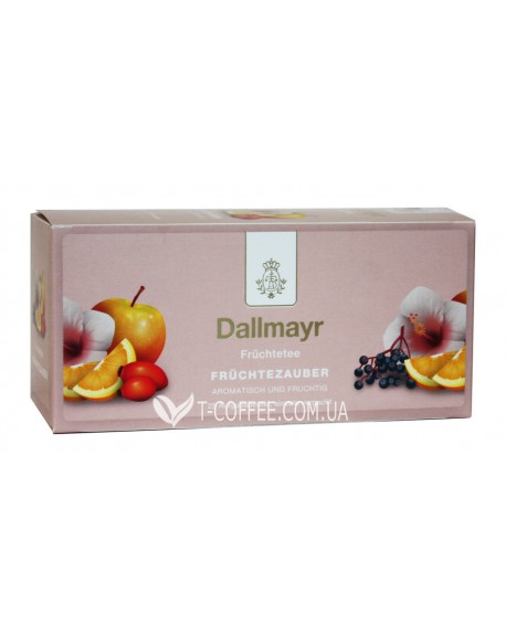 Чай DALLMAYR Fruchtezauber Фруктовий 25 х 2,5 г (4008167357728)