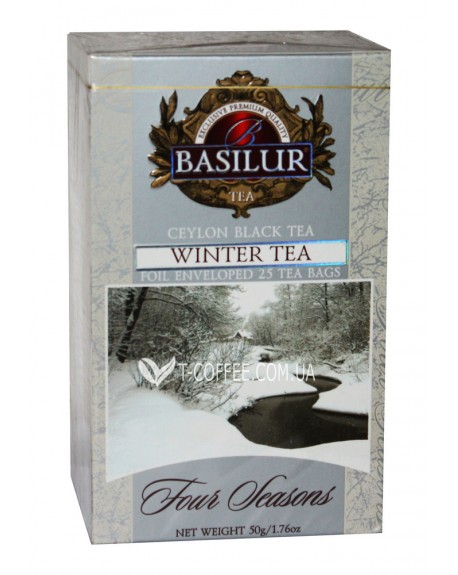 Чай BASILUR Winter Tea Зимовий - Пори Року 25 х 2 г к/п (4792252002050)