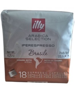 Кава ILLY IperEspresso Monoarabica Brazil в капсулах 18 х 6,7 г (8003753142685)