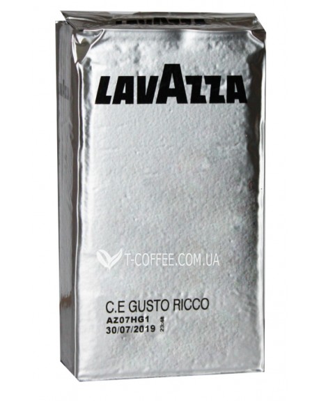 Кава LAVAZZA Crema e Gusto Ricco мелена 250 г (внутрішній ринок) (8000070040045)