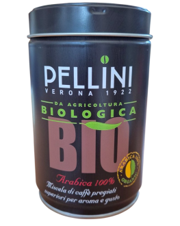 Кава PELLINI BIO Logica мелена 250 г ж/б (8001685114169)