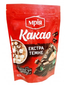 Какао МРІЯ Міа Темне 20-22% 100 г (4820154832946)