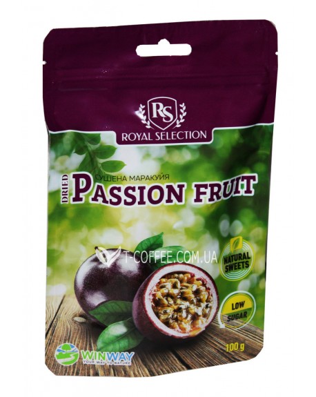 Маракуйя ROYAL SELECTION сушена 100 г (4821912901607)