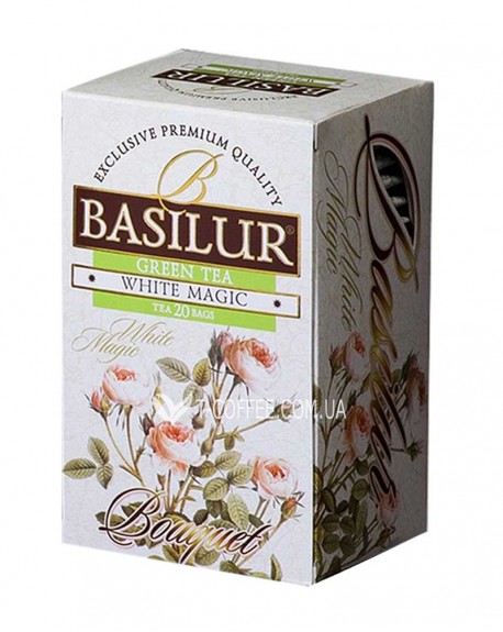 Чай BASILUR White Magic Біла Магія - Букет 20 х 1,5 г (4792252002128)