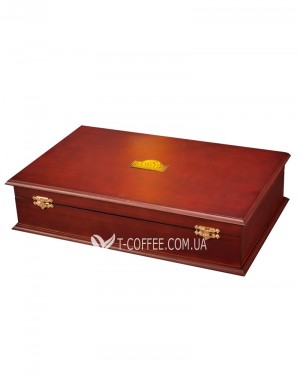 Скринька для чаю BASILUR Wooden Boxes 24 відділення - фото