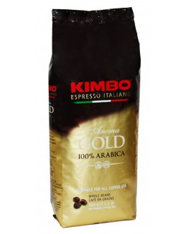 Кава KIMBO Aroma Gold 100% Arabica зернова 500 г (8002200102159)