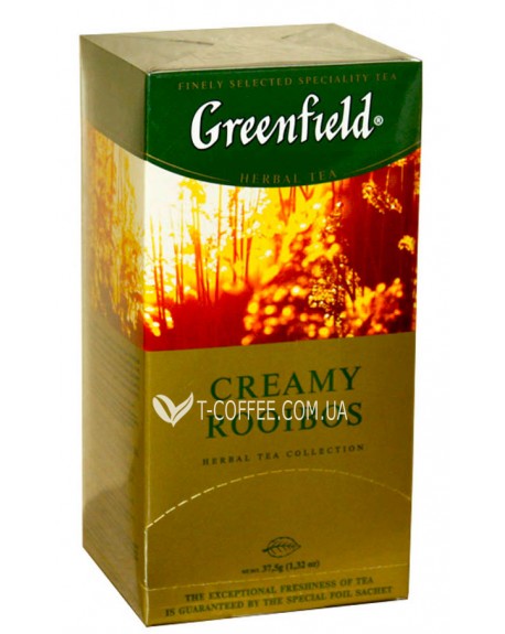 Чай GREENFIELD Creamy Rooibos Ройбуш із Вершками 25 х 1,5 г (4820022862877)