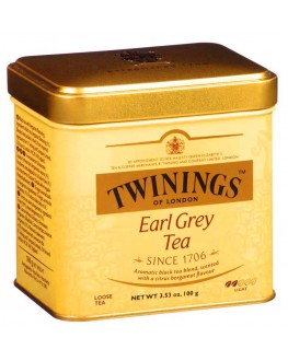 Чай TWININGS Earl Grey Tea Ерл Грей 100 г ж/б (070177029623)