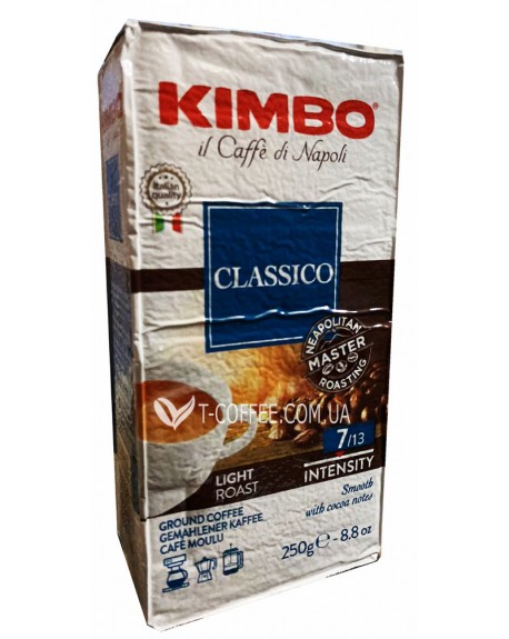 Кава KIMBO Classico мелена 250 г (8002200107017)