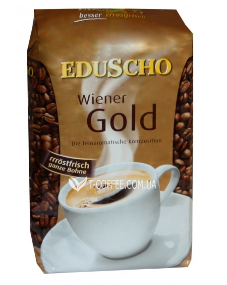 Кава EDUSCHO Wiener Gold зернова 500 г (9002338160051)