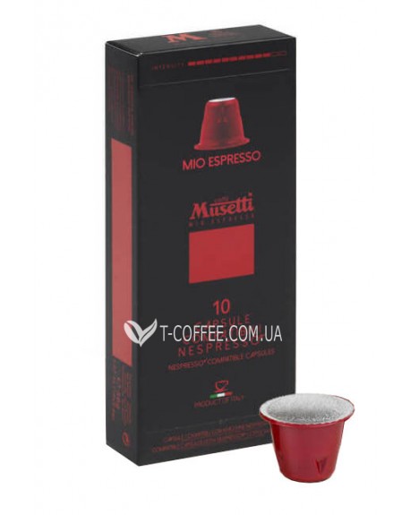 Кава MUSETTI Nespresso Mio Espresso в капсулах 10 х 5,6 г