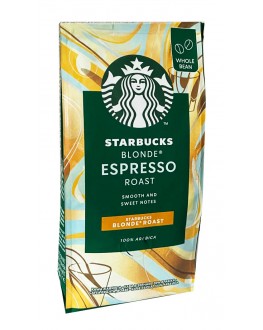 Кава STARBUCKS Blonde Espresso зернова 200 г (7613036932073)