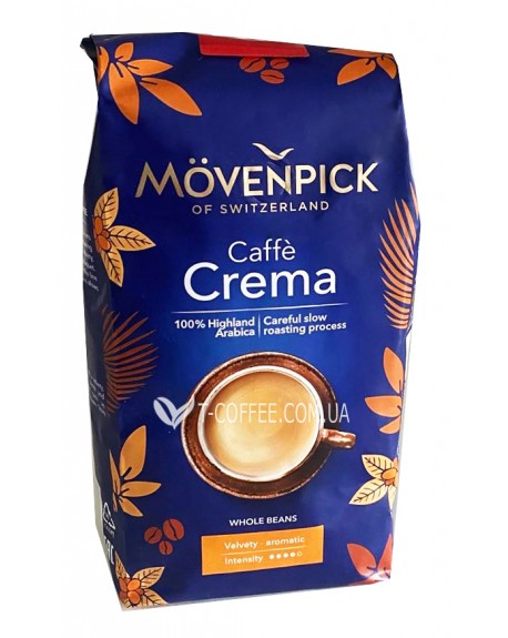 Кава MOVENPICK Caffe Crema зернова 500 г (4006581017006)