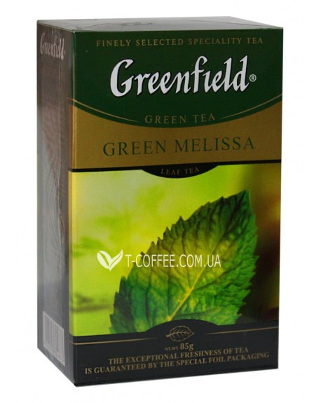 Чай GREENFIELD Green Melissa Меліса 85 г к/п (4823096804873)