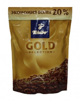 Кава TCHIBO Gold Selection розчинна 285 г економ. пак.