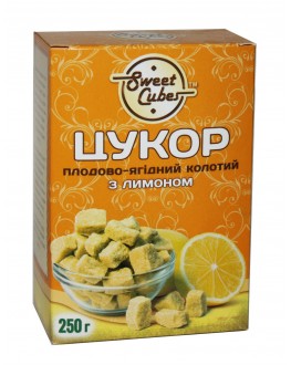 Цукор SWEET CUBES кусковий з лимоном 250 г (4820191970038)