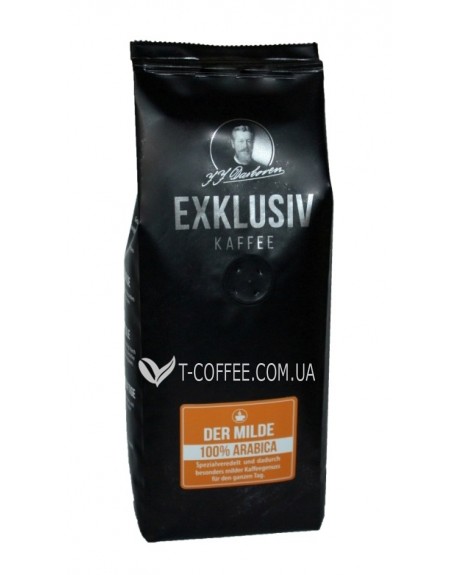 Кава JJ DARBOVEN Exklusiv Kaffee der Milde зернова 250 г (4006581019666)