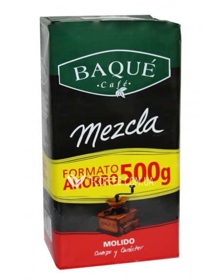 Кава CAFE BAQUE Mezcla мелена 500 г (8410684243693)