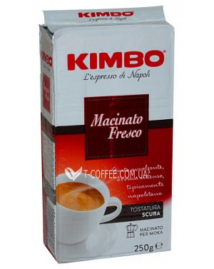 Кава KIMBO Macinato Fresco мелена 250 г (8002200155100) фото