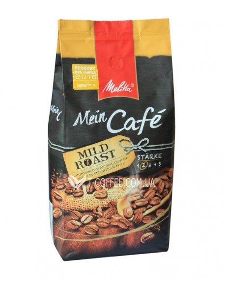Кава MELITTA Mein Cafе Mild Roast зернова 1 кг