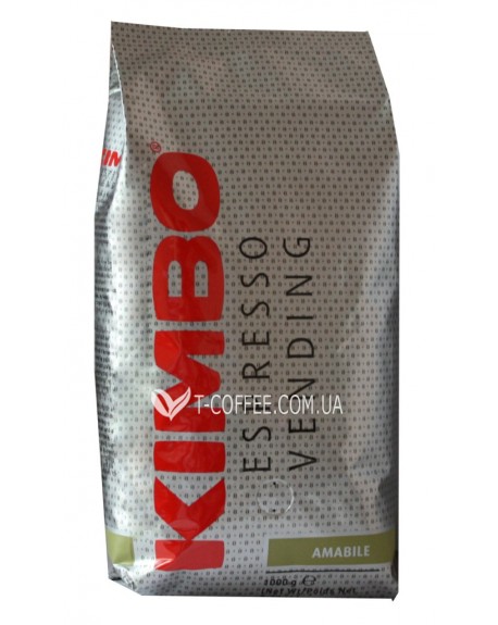 Кава KIMBO Espresso Vending Amabile зернова 1 кг (8002200140373)