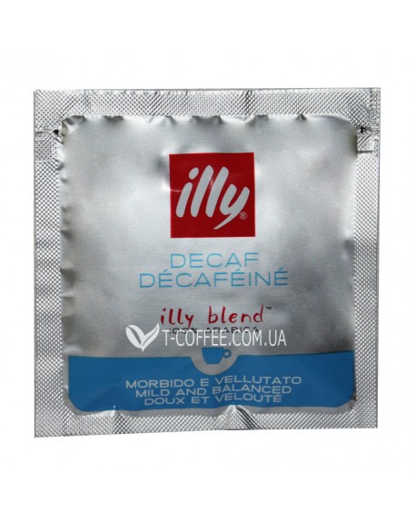 Кава ILLY Decaf в монодозах (чалдах, таблетках) без кофеїну 7,3 г